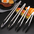 Hot Sale Stainless Steel Kitchen 9 Inch Food Clip 12 Inch BBQ Carbon Tongs
