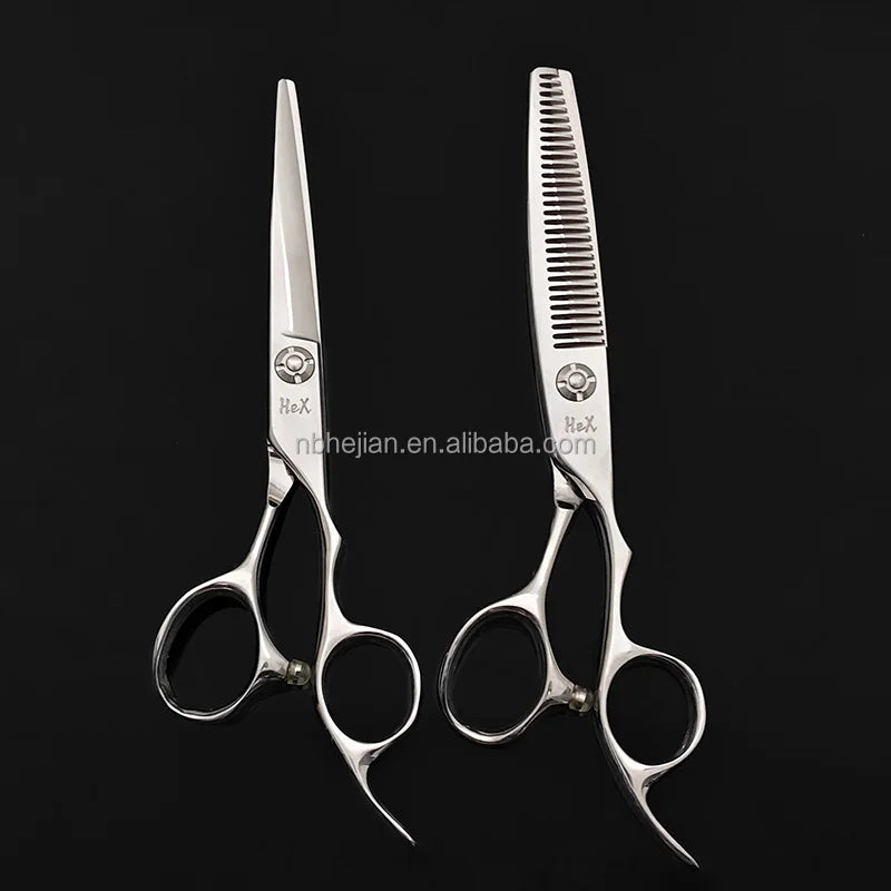 CNC Stainless Steel Sharp Professional Barber Hair Scissors 440C Japan Beauty Products FU