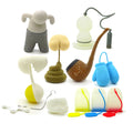 Creative Egg Tobacco Pipe Hedgehog Shape Silicone Tea Infuser Strainer for Loose Leaf Tea