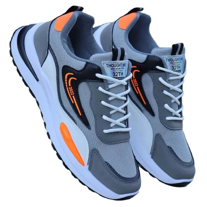 New Design  Autumn Hot Selling Men Fitness Shoes Light Breathable Low Price Comfortable Men Casual Sports Shoes