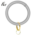 Handmade Luxurious Modern Leopard PU Leather Bracelet Key Chain Phone Buckle-Premium Waterproof Abrasion-Resistant Accessories
