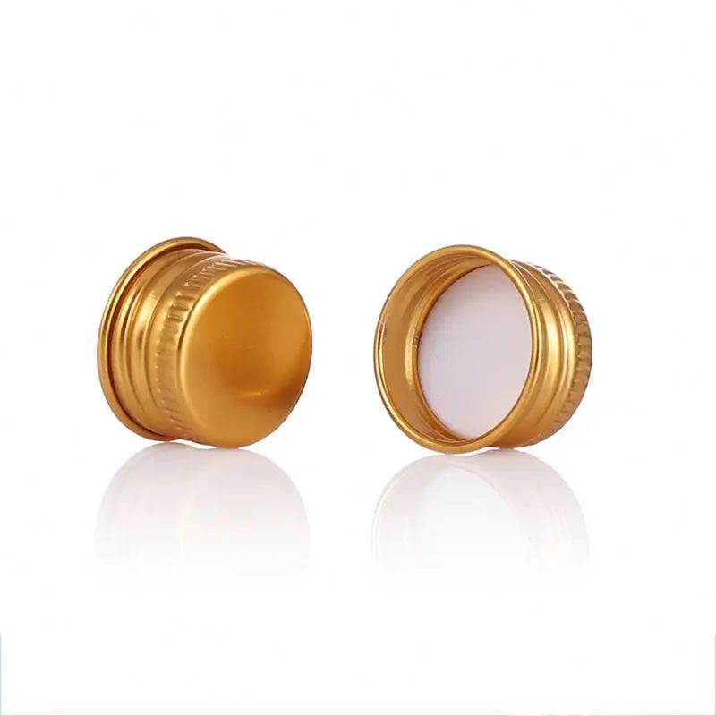 Aluminium Lid 18mm 20mm 22mm 22mm 24mm 28mm Metal Screw Caps With Liner for Aluminum Bottles