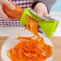 Blade Replaceable Vegetable Spiral Slicer Cutter Vegetable Spiralizer Grater Carrot Cucumber Zucchini Spaghetti