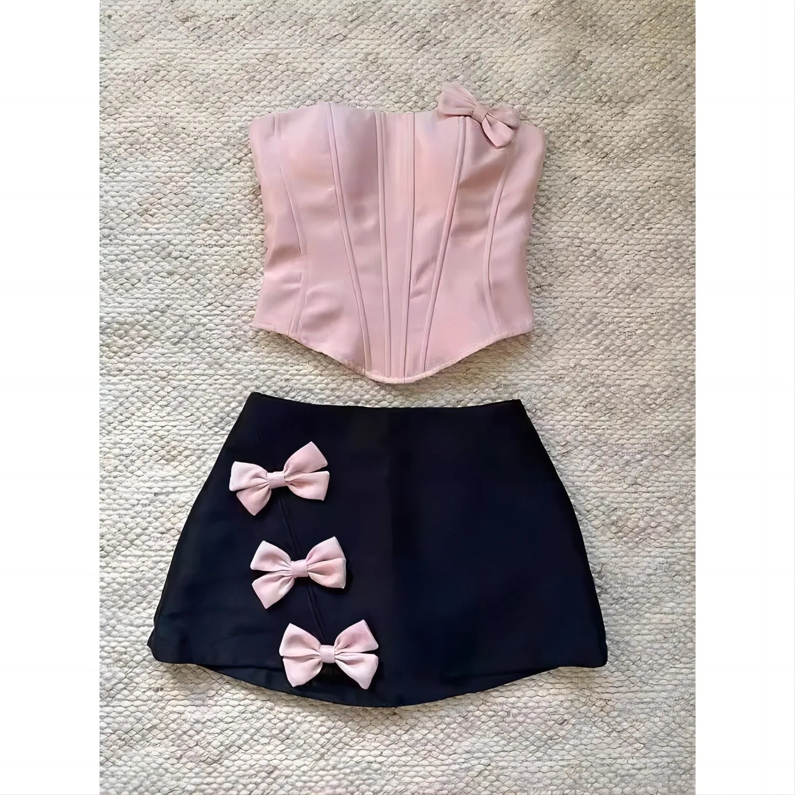 Guangzhou Auyan High-Grade Women's Summer Spice Girls Blazer Top Embroidered Fashion Suit Skirt Beautiful Niche Sense Winter