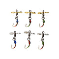 Fly Fishing Lure Spinnerbaits Spoon Scud Fly for Trout Fly Tying Fishing Streamer Tying Artificial Lure Spinner