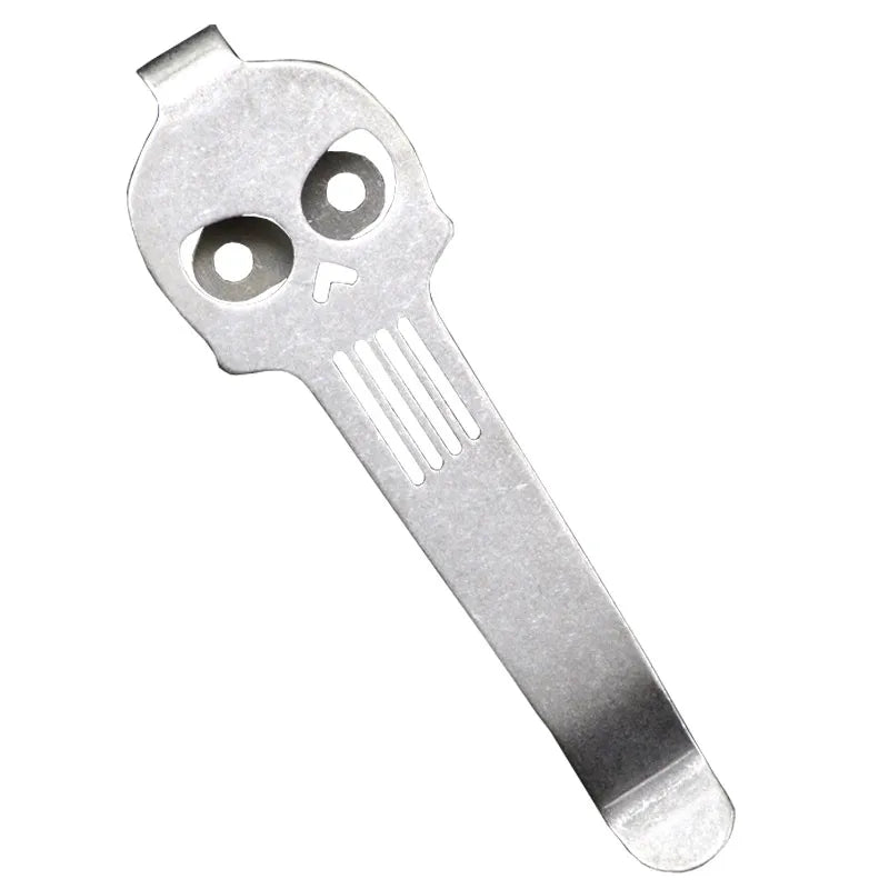 Custom Made Titanium Deep Carry Pocket Clip W/Screws