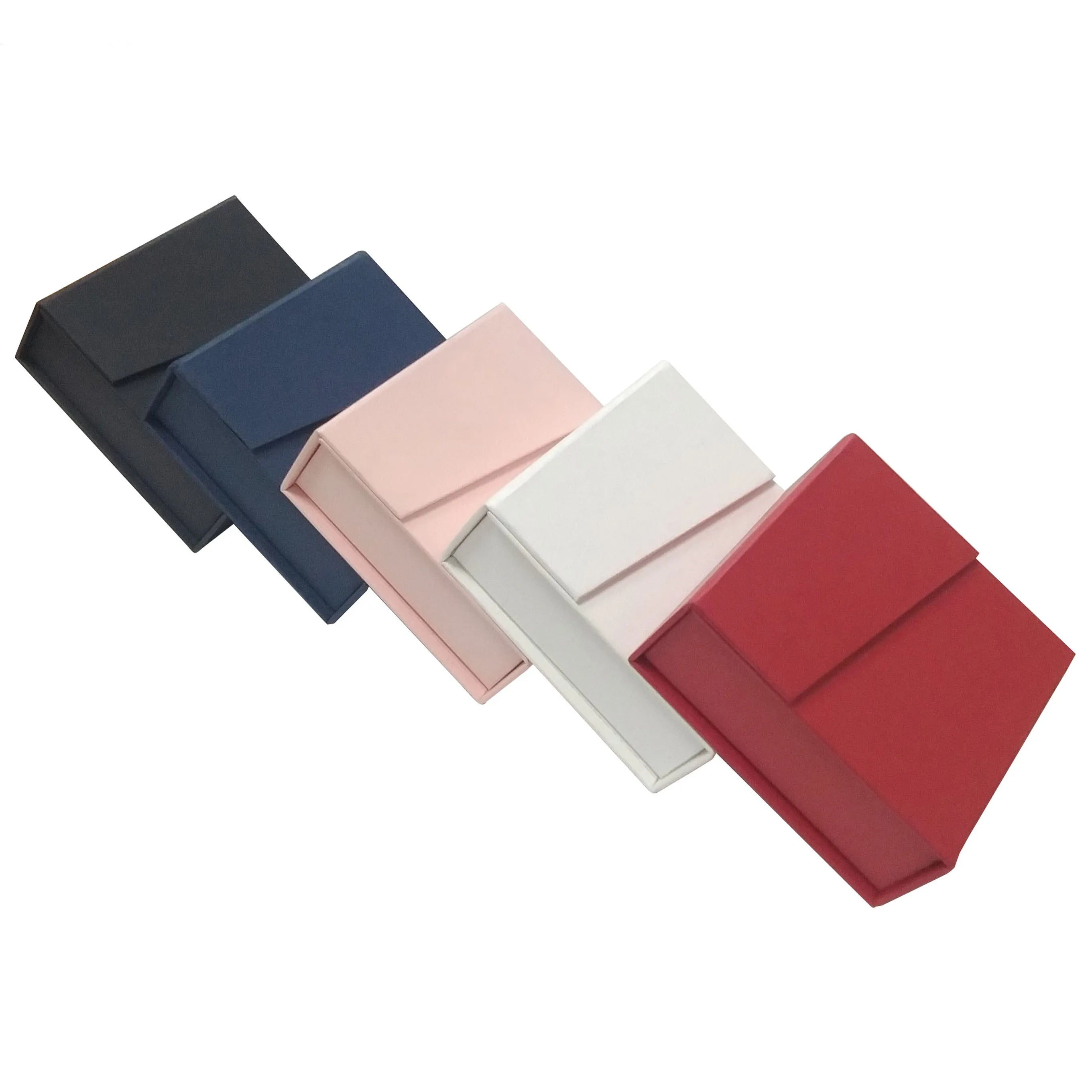 ROGOOD 9x9x3.5cm Quality Pocket Style Magnetic Closure Jewelry Box for Bracelet Bangle Necklace Ring Earring  P1358