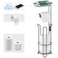 Black Kitchen Paper Towel Holder Creative Table Toilet Roll Paper Storage Racks Wrap Paper Towel Organizer Rack