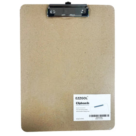 Ezzgol Eco-Friendly Hardboard Clipboard Low Profile Standard A4 Letter Size Paper Material with Hang