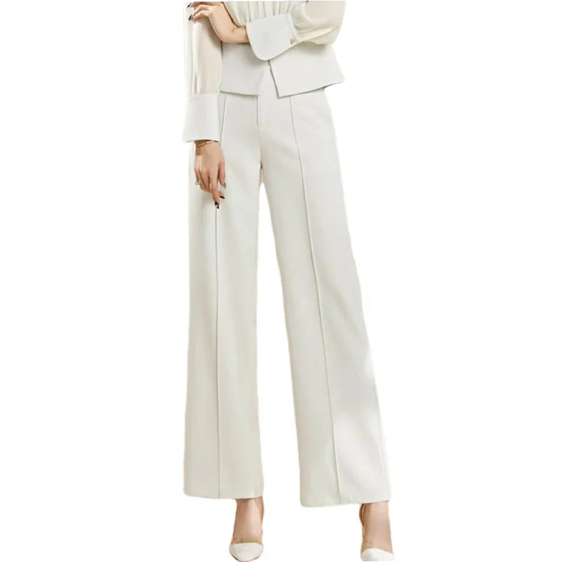 Manufacturer's New Arrival Women's Ankle-Length Vintage Skinny Pants Washed Techniques for Summer Office Use Wholesale