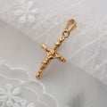 Fashion Jewelry for Men Stainless Steel Cross Pendant Catholic San Benito Cross Pendant St Benedict Crucifix Cross Pendant