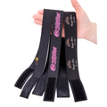 AliLeader Custom Logo Edge Slayer Melt Band Frontal Wraps Lace Hair Band Adjustable Hook with Loop Elastic Wig Band for Wigs