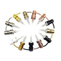 Multi - Color Metal Pump Heads for Liquid Dispensers Perfect for Soap Lotion Sanitizer Bottles in Bathrooms Hotels