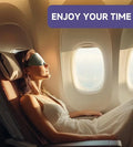 Soft Cotton Eye Mask for Long-Hour Sleep Office and Travel Use