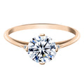 Lab Grown Diamond Ring for Wedding & Party 10k 14k 18k White Yellow Rose Gold Jewelry Rings IGI Certified