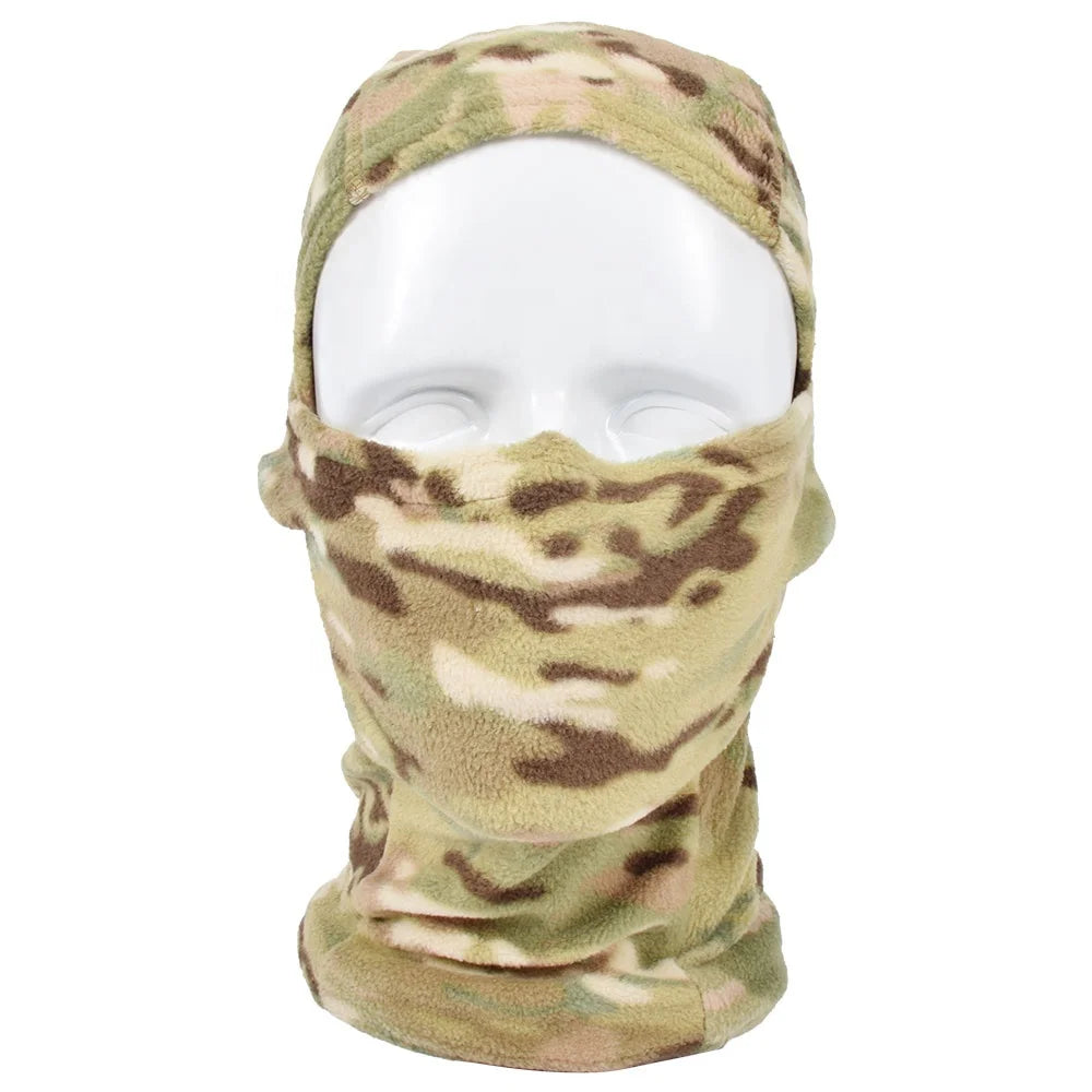 Fleece Warmer Hood Paintball CS Wargame Face Shield