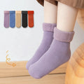 Wholesale Thick Fleece Warm Socks Children Seamless Fluffy Winter Socks for Kids