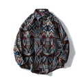 Vintage Print Custom Logo Factory Wholesale Price Comfortable Long Sleeve Casual Men Flannel Shirt