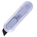 Deli NS065T Purple Mini Unpacking Knife Portable Art Knife for School Students Household Paper Cutter 288pcs Per Carton Set