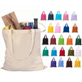 TOP Design SUNNY CENTURY Economical Cotton Canvas Tote Bag Lightweight Reusable Sublimation Printed Shoulder Strap Customizable