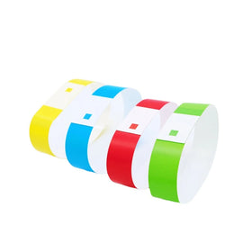 Full Colors Printing One Time Use Event Party Festival Entrance Tickets Wristband