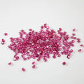 Starsgem Round Cut 5# Synthetic Corundum Gemstone Round Shape Melee Stone with Heat Treatment