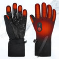 Bicycle Riding Soft Shell Anti Slip Winter Thin Outdoor Sporty Rechargeable Battery Thermo Electric Heated Gloves