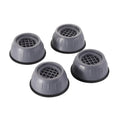 Furniture Shock-absorbing Foot Pads 4 Pcs Noise Cancelling Shock Prevent Moving Anti-Vibration Feet for Washing Machines