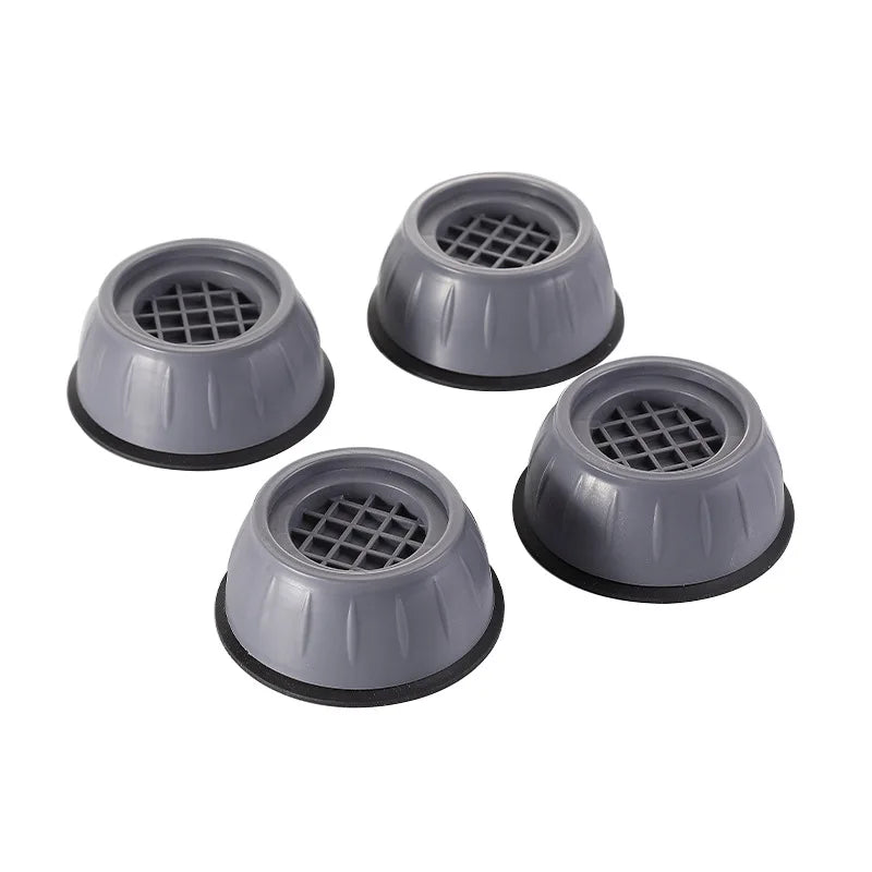 Furniture Shock-absorbing Foot Pads 4 Pcs Noise Cancelling Shock Prevent Moving Anti-Vibration Feet for Washing Machines