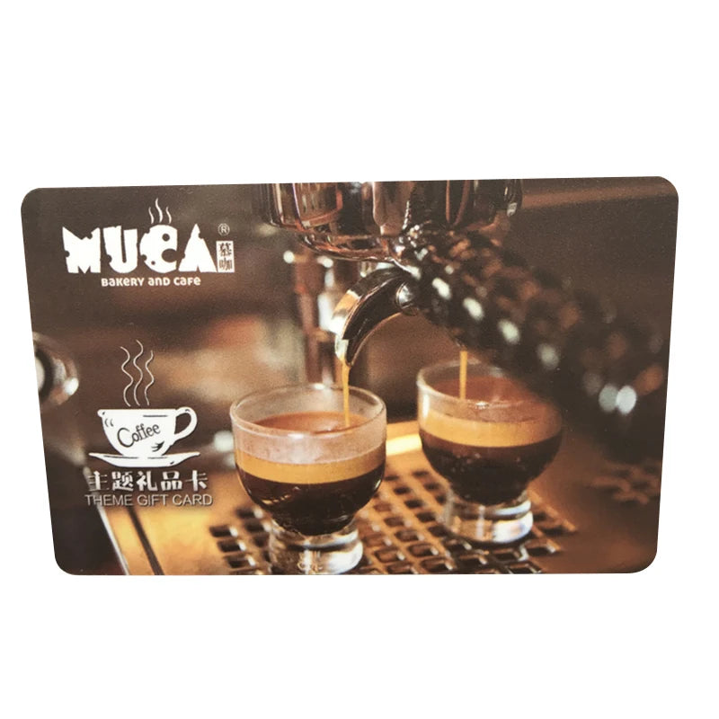PVC & Paper Members VIP Card Customizable Business Card Printing in CMYK Offset/Silk Including Cutting Service