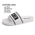 D'Ete Pantoufles Femme Zapatos Personalizado Custom Logo Slides Sandale Sublimar Pantofole Borracha Chinelos Homens