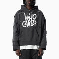 OEM Men Vintage Custom Blank Stone Washed Distressed Printed Hoodies Sweatshirts