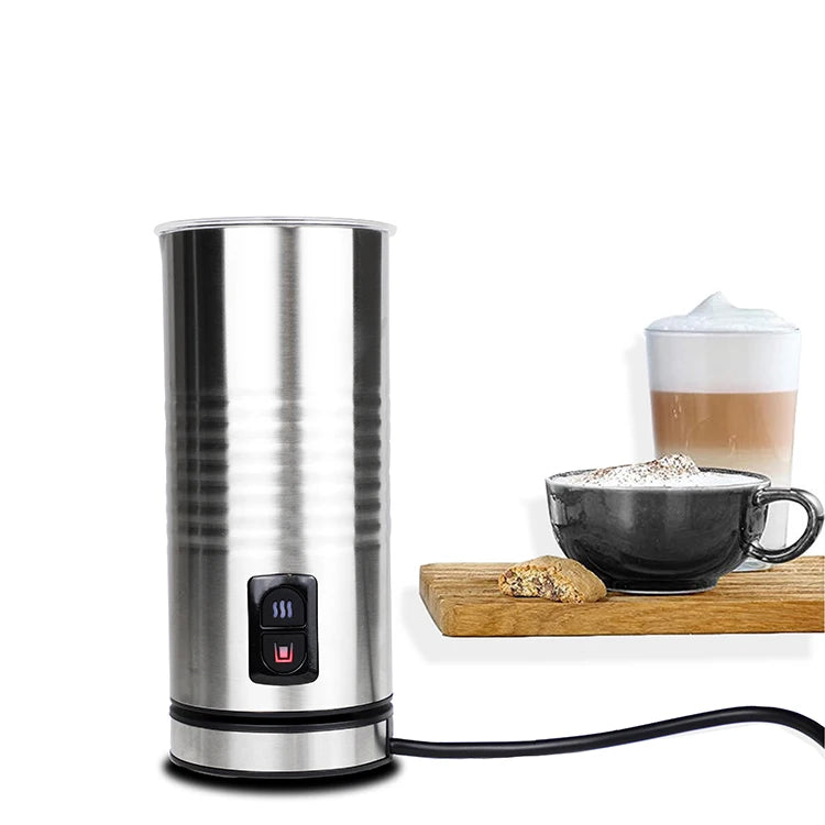 Electric Milk Frother 4 in 1 Multifunction for Hot & Cold Froth Milk Machine