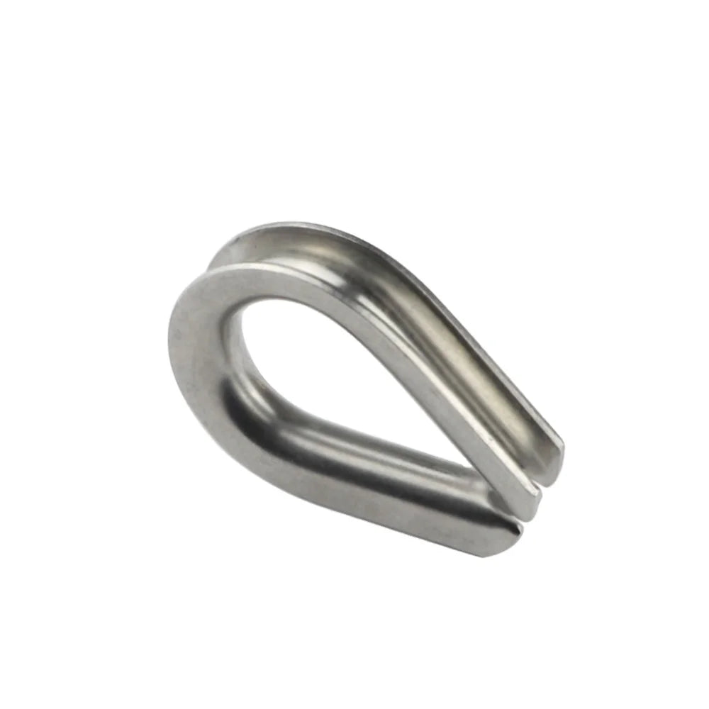 Rigging Hardware Thimble for Wire Stainless Steel 304 Thimble Display case