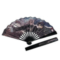 BSBH Anime Handheld Fans Silk Folding Fans with Bamboo Frames for Dancing Cosplay Wedding Party Decoration