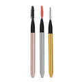 JDK Wholesale Retractable Eyebrow Brush Eyelash Makeup Brush Travel Cosmetic Brushes Customize Logo