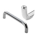 LS511 304 Stainless Steel Pull 120mm Long Door Pull Handle Iron Industrial Freezer Door Handle
