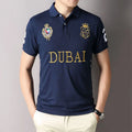 High Quality Europe and America Size 220G Cotton Short Sleeve Custom T-shirt Golf Embroidered Sport Stock Mens Polo Shirts