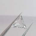VOAINO 0.757CT E VS1 Artificial 4mm Cvd Triangle Cutting Diamond Polycrystalline (tsp) Bare Stone With IGI Certificate