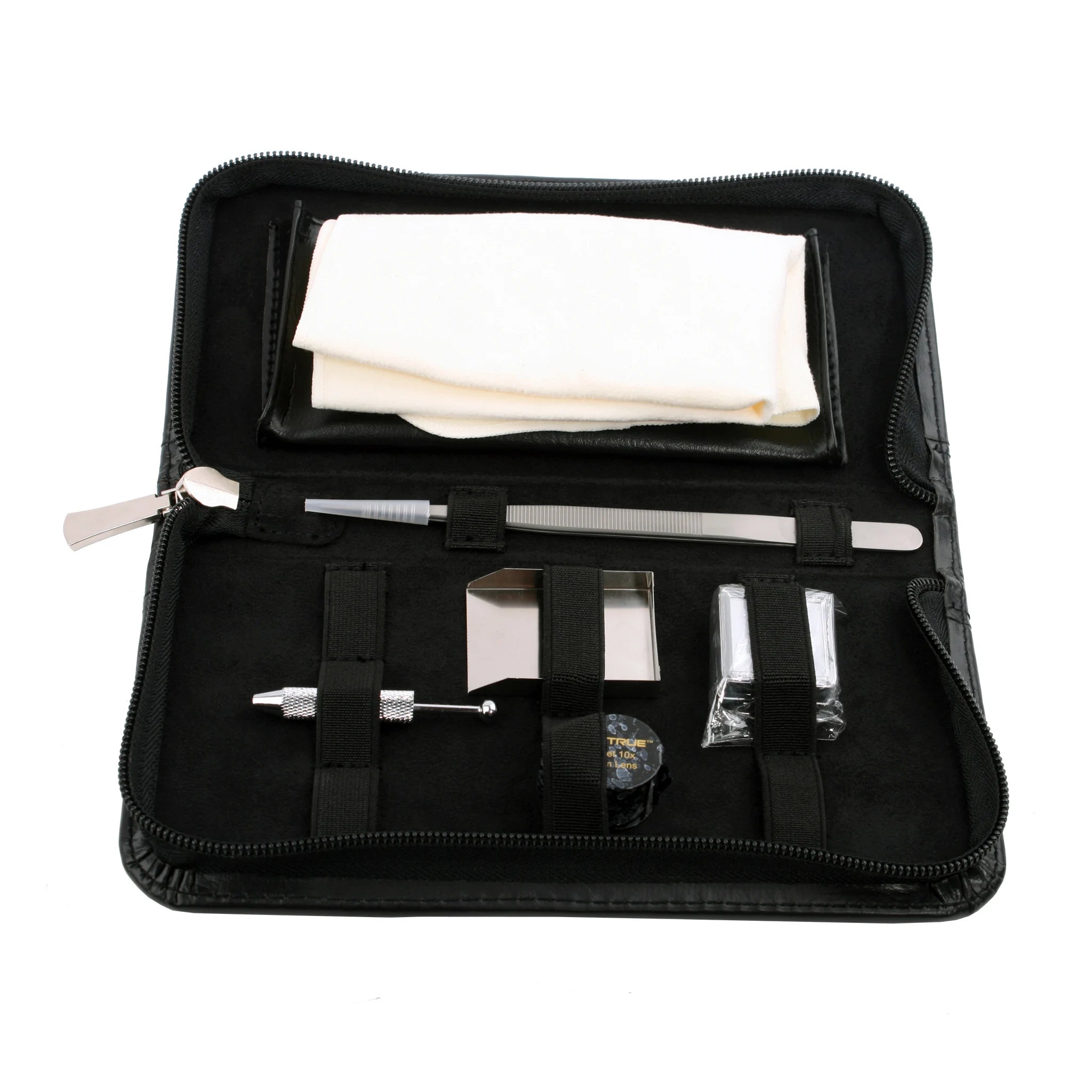 DK913-B DiKaiTools GemTrue High Quality Jewel Checking Set Gem Scoop Loupe Gemstone Tweezers Set