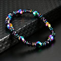 Fashion New Multi-Color Magnetic Healing Bracelet Arthritis Weight Loss Pain Relief Magnetic Lymph Detox Bracelet for Women Men