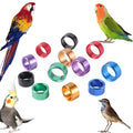 Parrot Bird Straight Tube Aluminum Leg Ring Baby Bird Multicolor Digital Identification Foot Ring