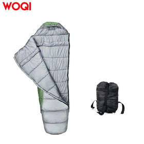 WOQI Hammock Sleeping Bag with Compression Bag Camping Insulation Underquilt Lazy Bag