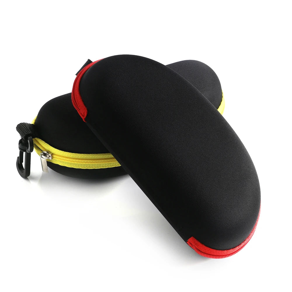 Sunglasses Bag Pouch Glasses Eye Case Big Size with Multi-colors Sun Glasses Soft Ultra Light Neoprene Zipper Eyeglass Case Belt