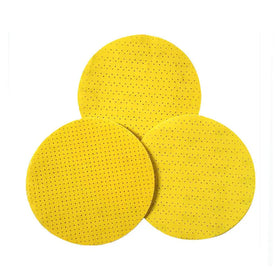 225mm Yellow Hook & Loop Drywall Multi-Hole Sandpaper Disc High Hardness Aluminum Oxide Abrasive SANDING TOOLS OEM Supported