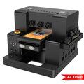 Home Use Mini Multifunctional Inkjet Printer Machine XP600 Acrylic Plate PVC Card Phone Case Printer A4 UV Printer