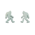 Stainless Steel Sasquatch Bigfoot Charm Earrings for Jewelry DIY Accessories