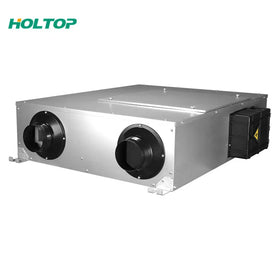 VMC Double Flow Ventilation System DC Mechanical Ventilation Fresh Air Supply Hrv Erv Heat Recovery Bypass Remote Controller