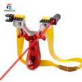 Precision Red Laser Outdoor Hunting Slingshot Resin-Encased Plastic for Outdoor Shooting MegaBDM