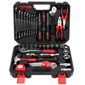 KAFUWELL H13045A 65 Pcs High Quality Multifunction Mechanics Repair Socket Hand Tool Box Kit
